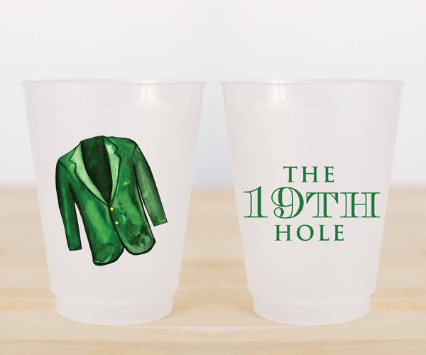 19th Hole Jacket Frosted Cups- Masters