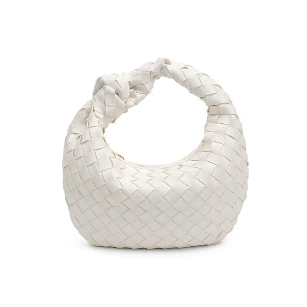 White Tracy Clutch