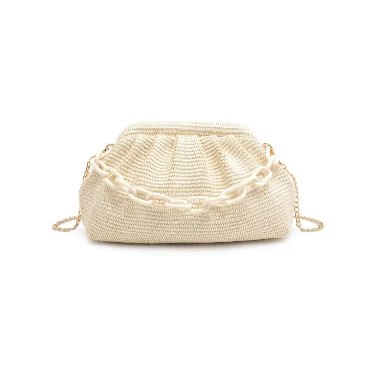 Ivory Solana Clutch