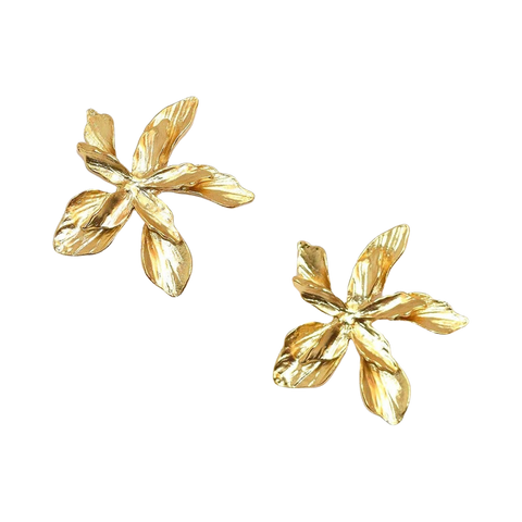 Large Flower Stud