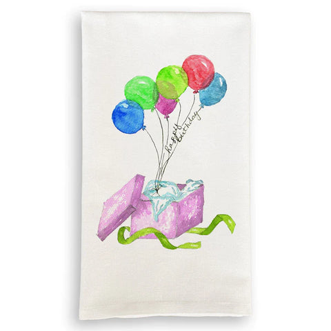 Happy Birthday Hand Towel