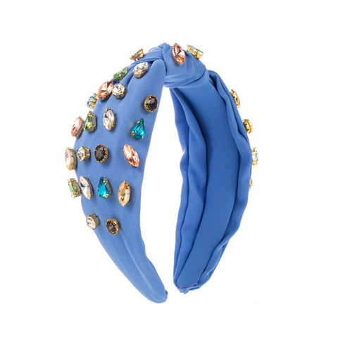 Periwinkle Blue Embellished Headband