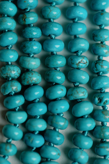 Genuine Turquoise Candy Necklace