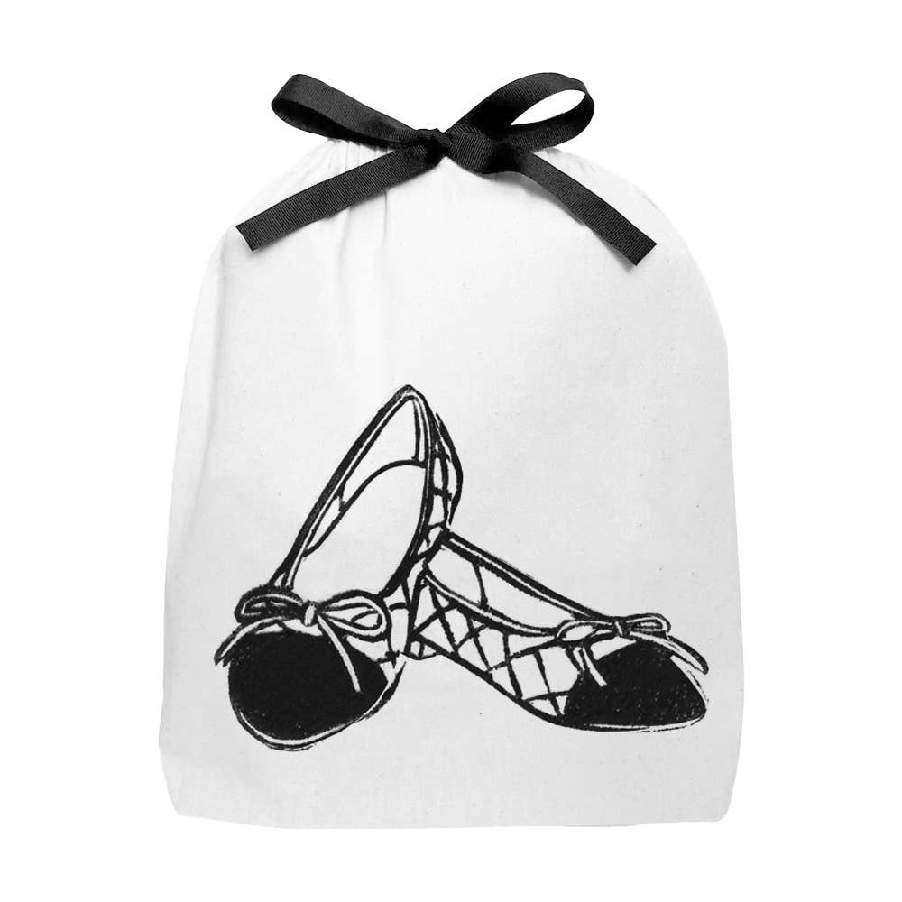 Ballet Slippers Travel Shoe Bag