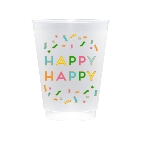 Celebration Shatterproof Cups (Set of 10)