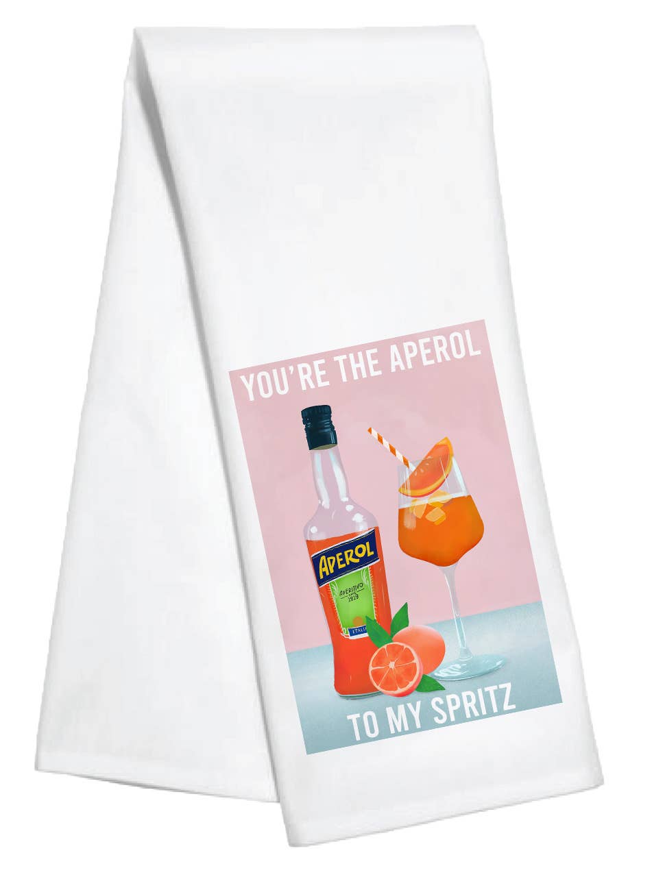 Aperol To My Spritz Hand Towel