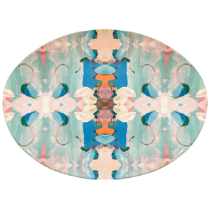 Laura Park - Monet's Garden Melamine Platter