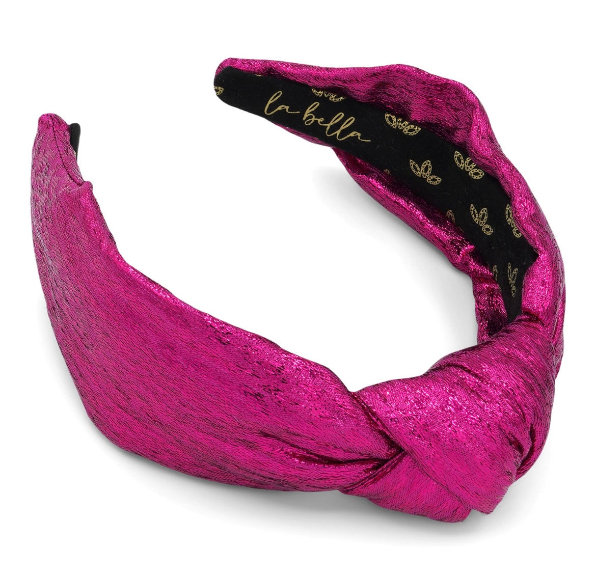 Pink Sapphire Metallic Tinsel Headband