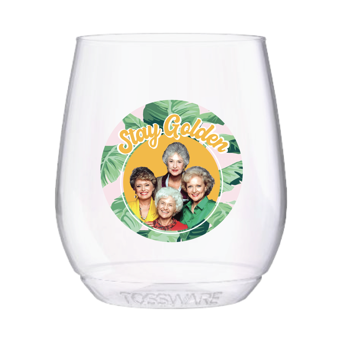 "Stay Golden" Stemless Cups
